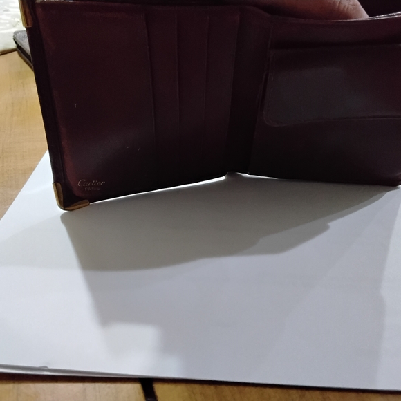 Cartier Leather Wallet Vintage Mens - Picture 6 of 7
